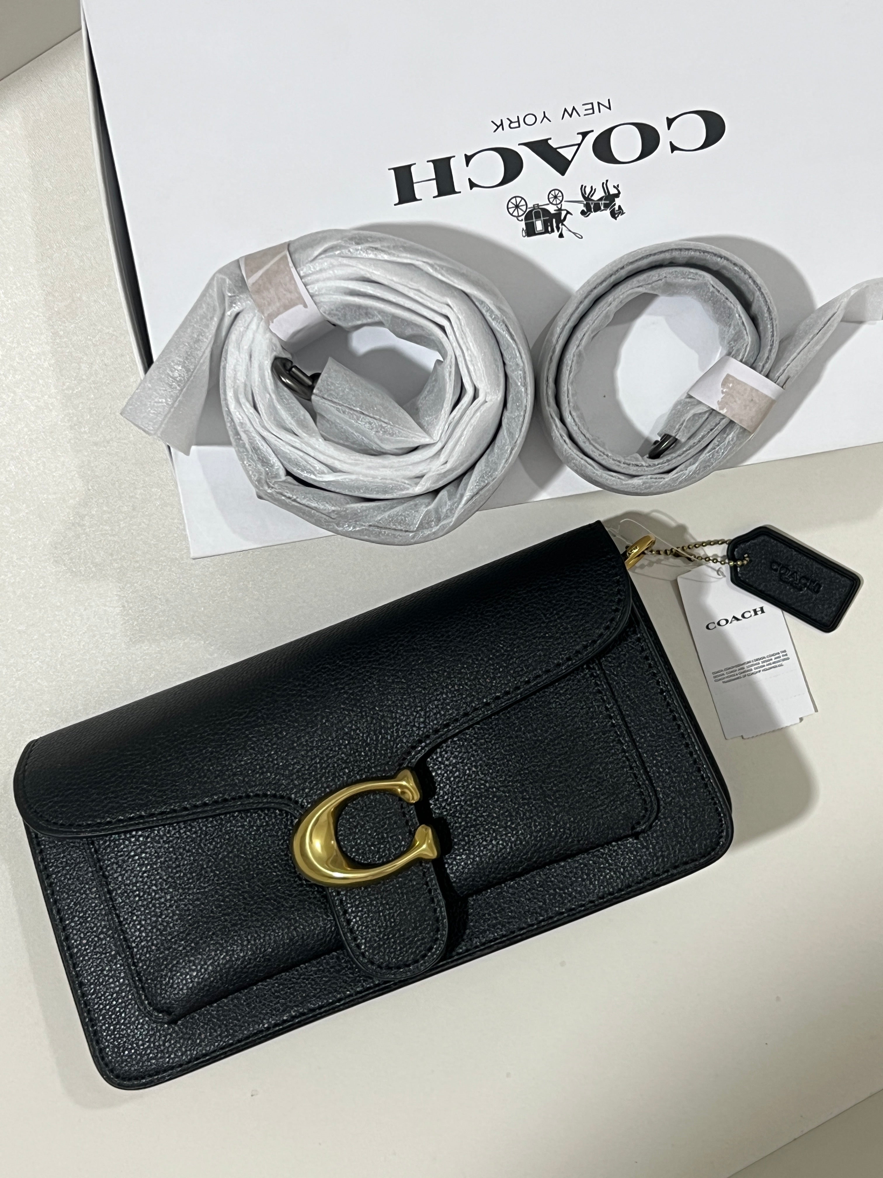 Black Coach Tabby Shoulder Bag (WITH BOX)