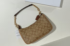 Coach Teri Brown Shoulder Bag (with Box and long strap)