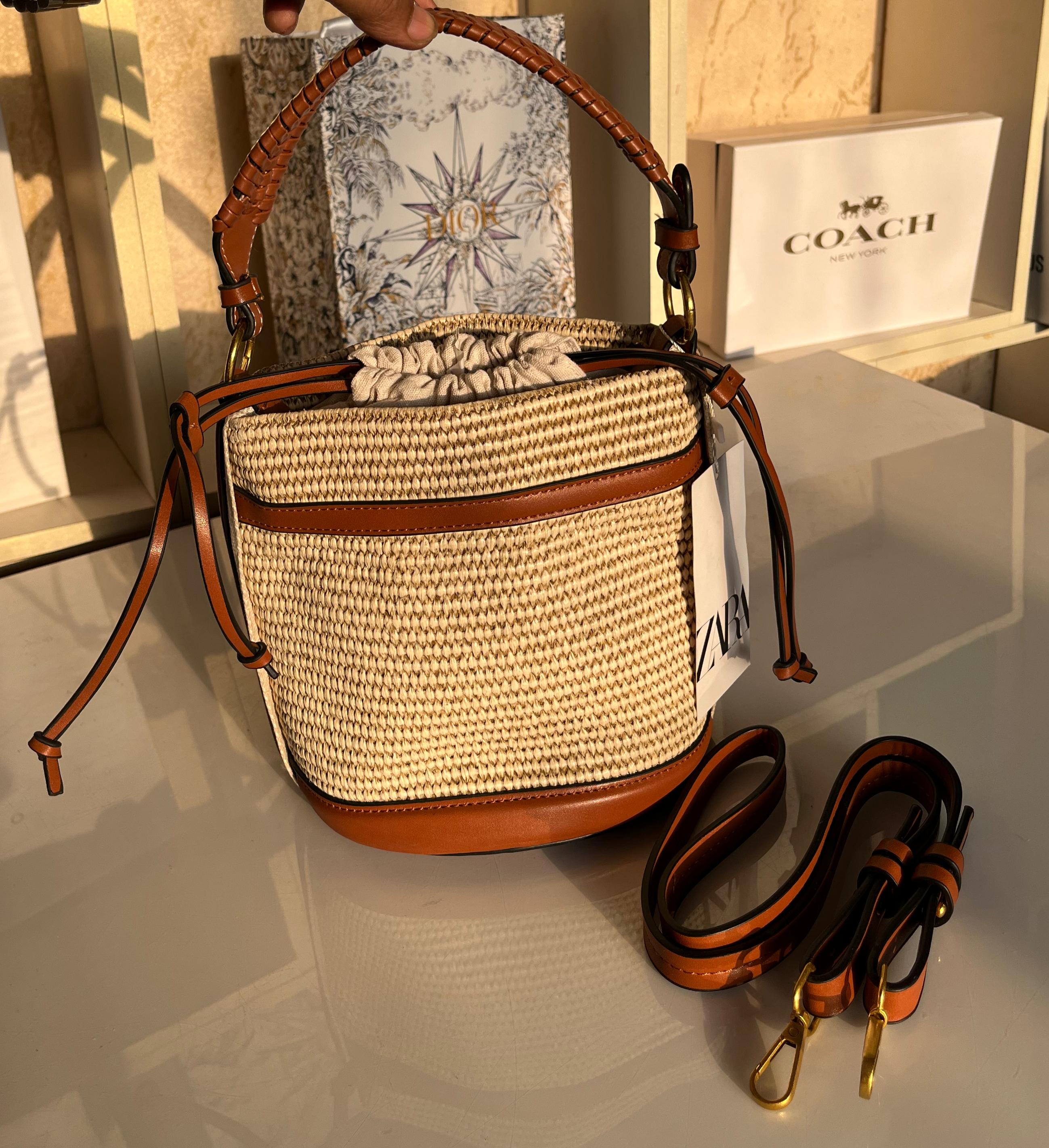 ZARA Potli Crossbody bag with long belt