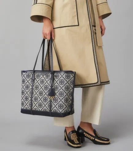 TORY BURCH Perry Monogram Tote