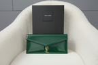 YSL Patent Leather Envelope Clutch